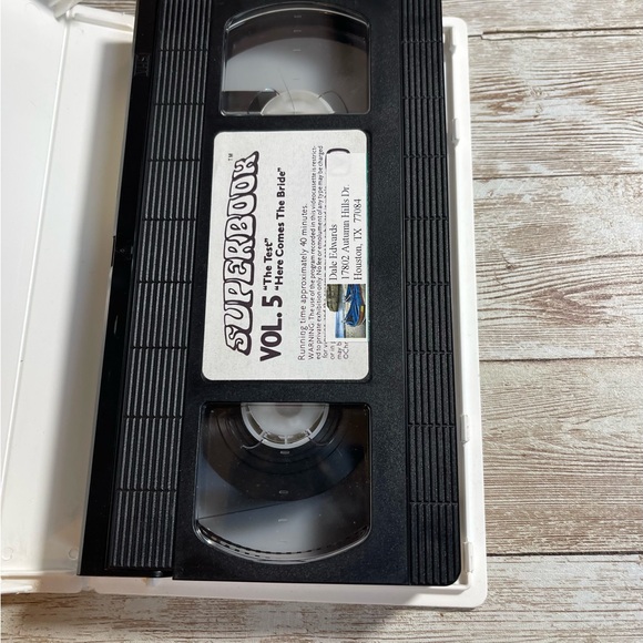 Superbook Volume 5 VHS The Test/ Here Comes The Bride Vintage - Picture 2 of 3